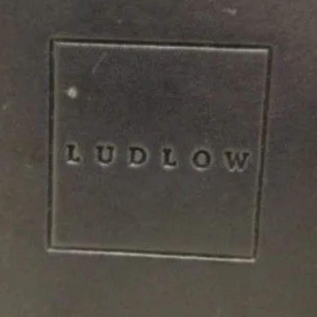 ラドロー LUDLOW サークル ファーバッグ フォックス レザー バスケット