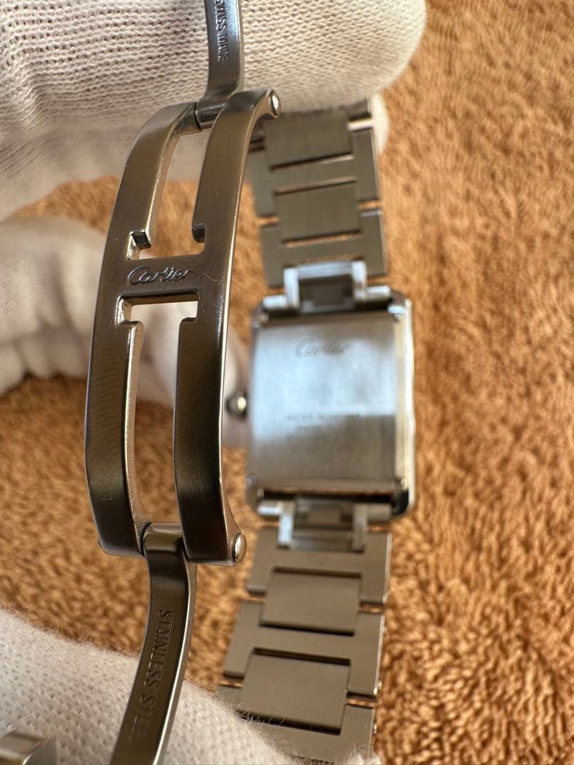 カルティエ(Cartier) Tank must金属ベルト(ふみページ)