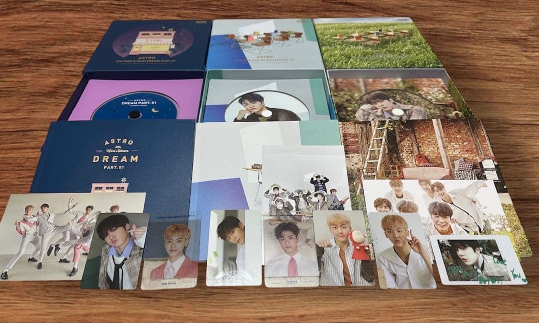 ASTRO アルバム 33枚 まとめ売り 全て未視聴 トレカチェキ133枚