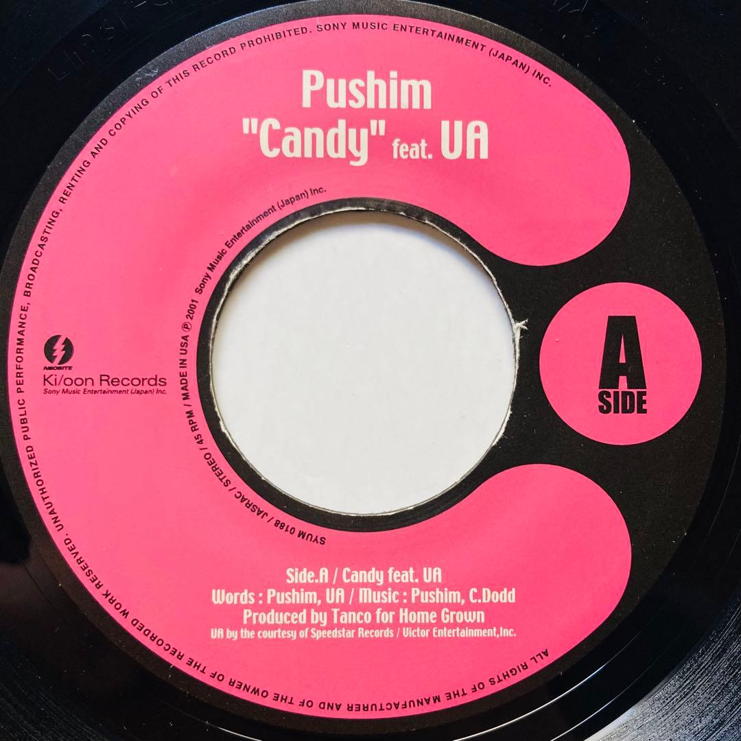 レゲエ　PUSHIM 2枚/Candy feat. UA/悲しくてやりきれない