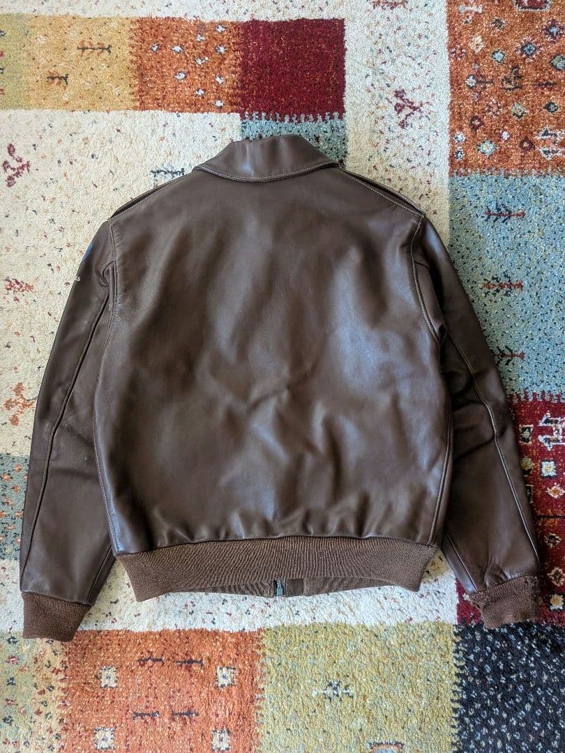 ジャケット・アウター Type A-2 ROUGH WEAR Leather EAST MAN