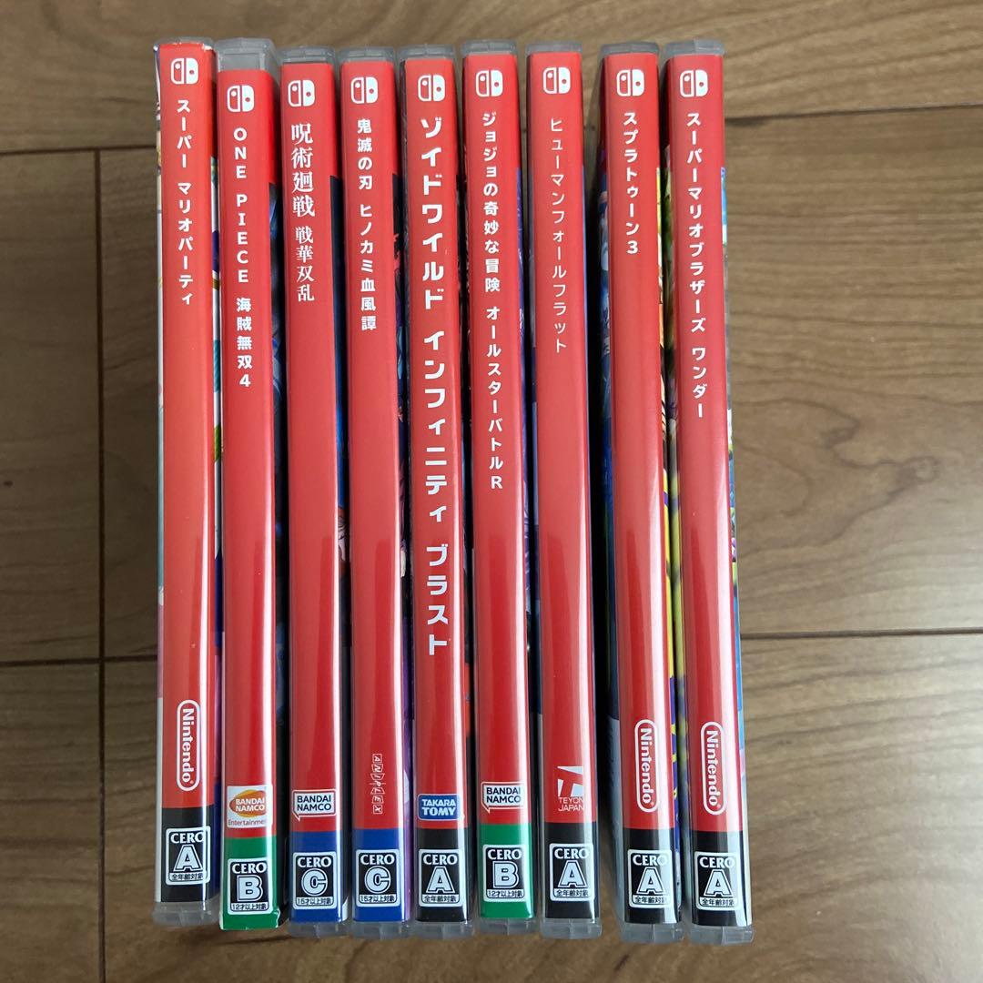 Nintendo Switch ゲームソフトセット9点まとめうり