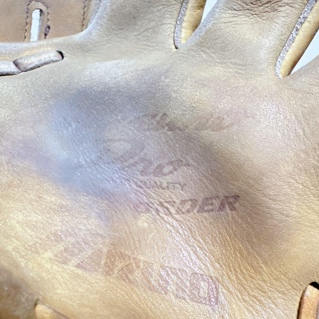 希少 ミズノプロ 硬式 投手用 耕作オーダー 右投げ 野球 グラブ グローブ