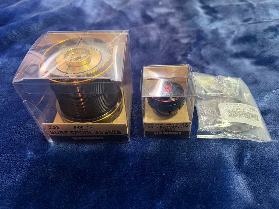 未使用　SLPサーフスプール45 SLPアルミノブM 純正QDドラグ