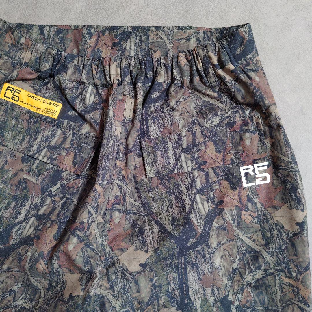 S ラフロッグ RUFFLOG ゴルフ スカート パンツ ティーツリー カモフラ