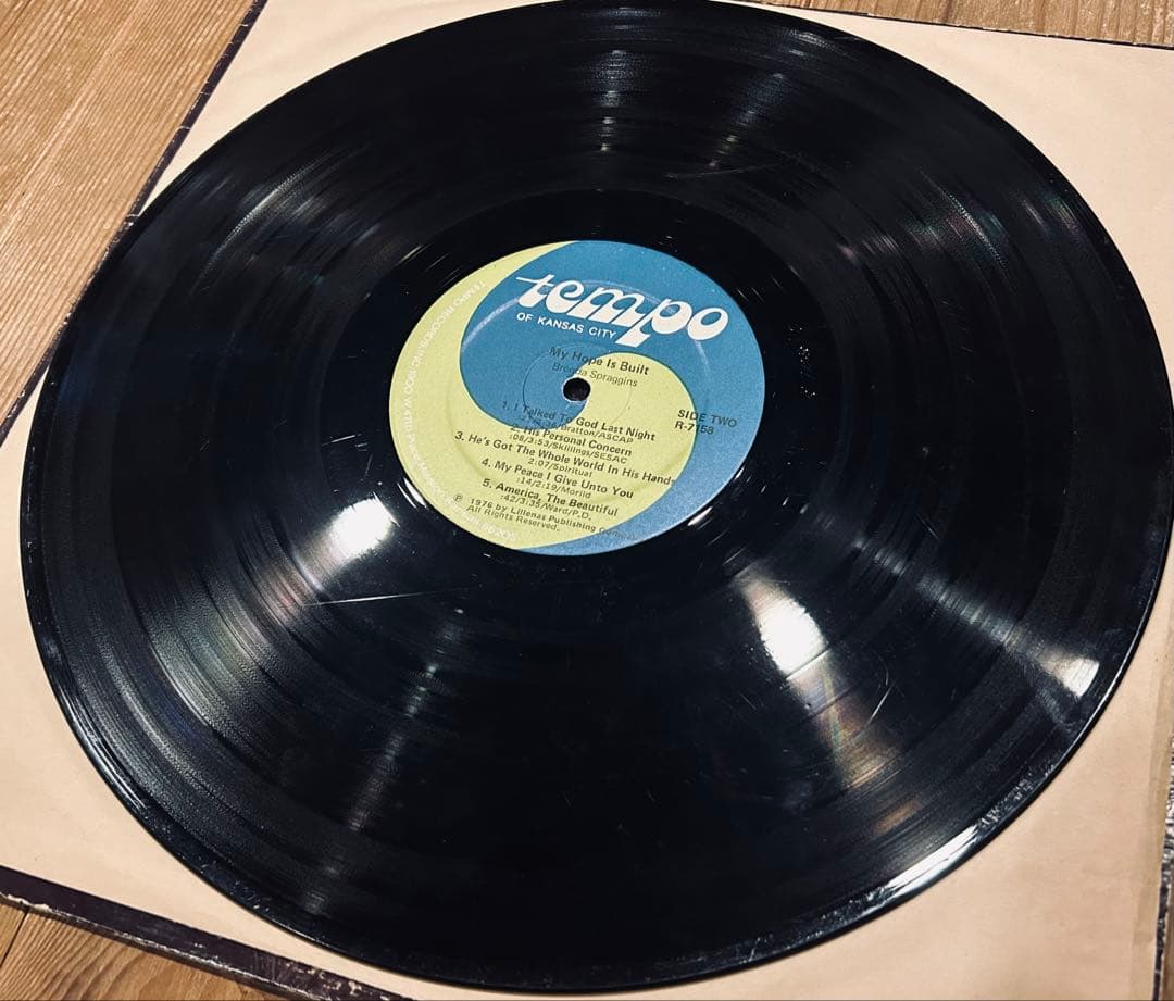 洋楽 Brenda Spraggins My Hope Is Built LP USA