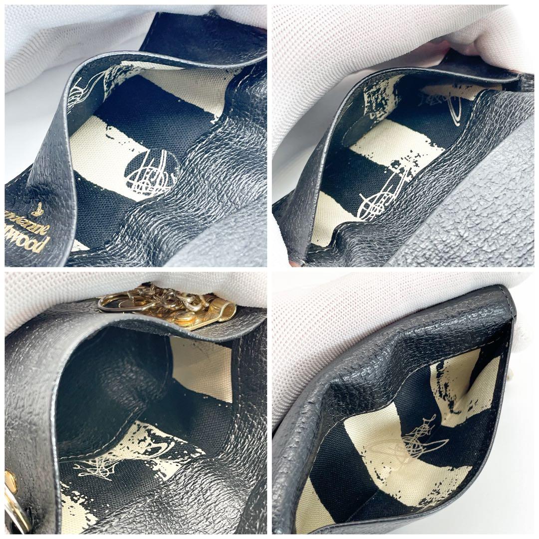 ヴィヴィアンウエストウッド　キーケース 4連 ブラック コンパクト