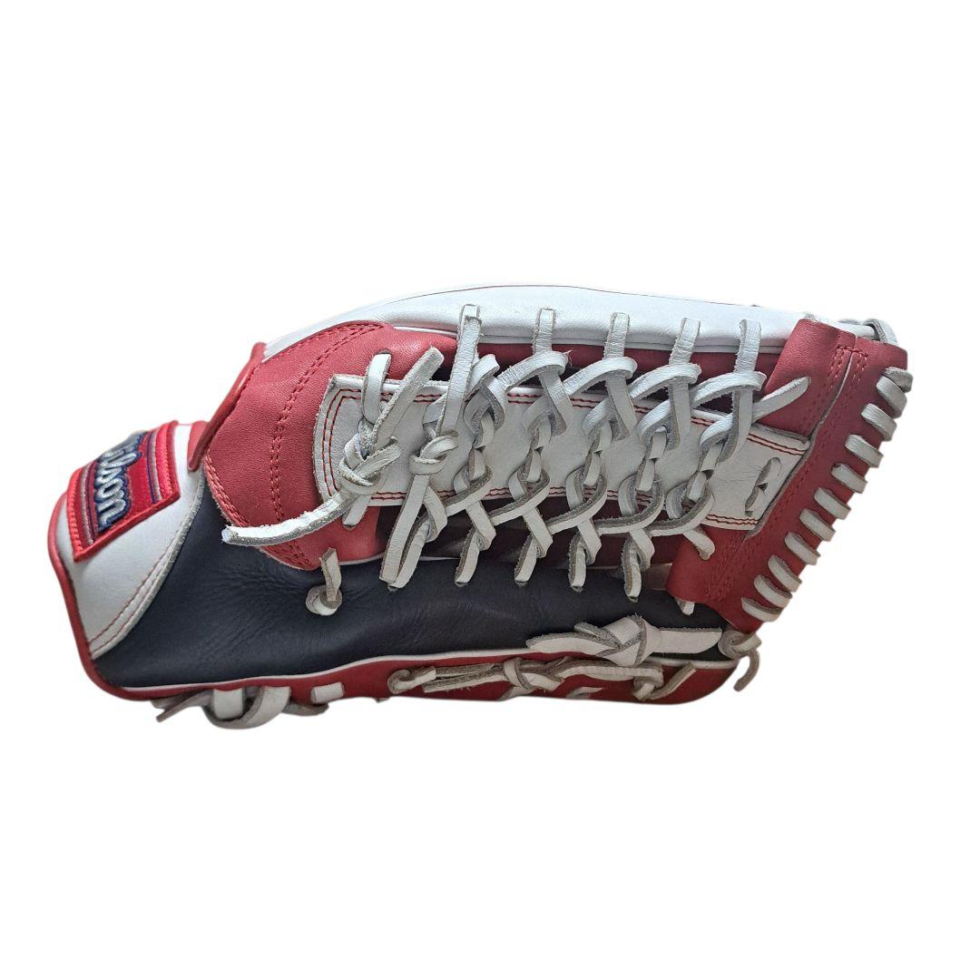 ウィルソン 一般軟式用グローブ 外野手用 ベクサム RCK71L レッド