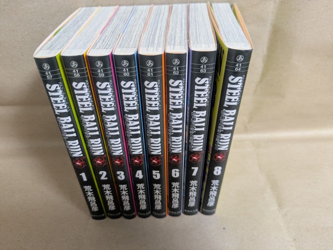 ジョジョの奇妙な冒険（文庫版）全50巻＋第7部8巻＋岸辺露伴は動かない1巻