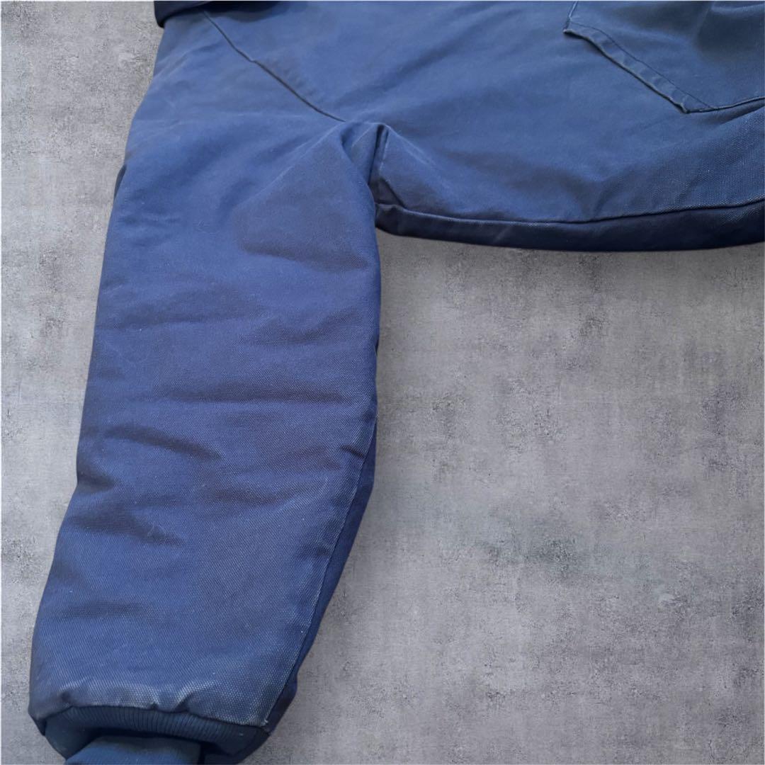 【90s vintage】USA製ダックジャケット　ワーク　デトロイト　ネイビー