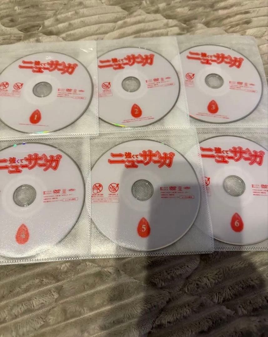 強くてニューサーガ DVD 全6巻