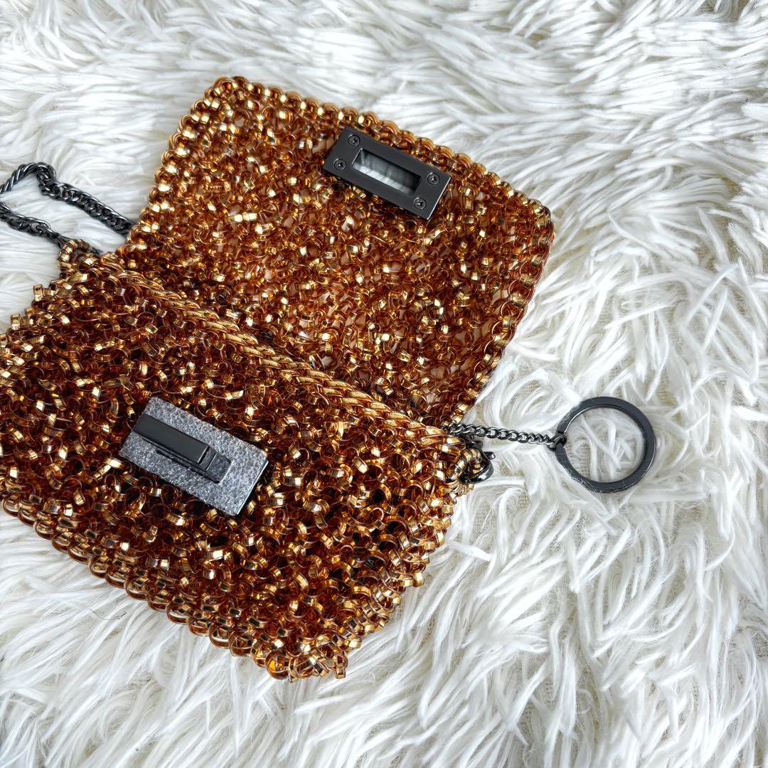 美品 アンテプリマ ルケット ミニアトゥーラ チェーン ターンロック