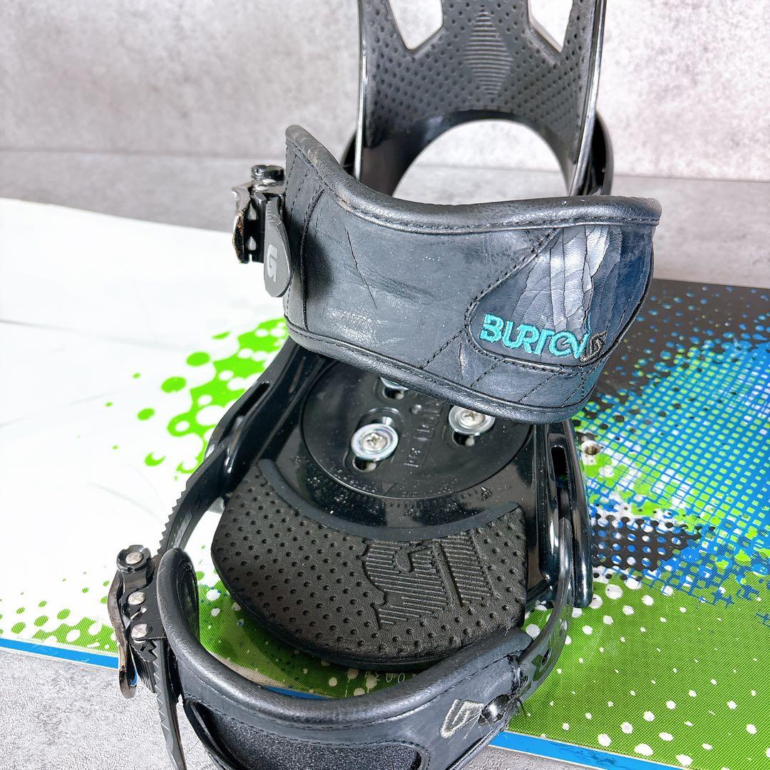 【BURTON 2点セット】メンズスノーボード　バートン　154cm バイン付き