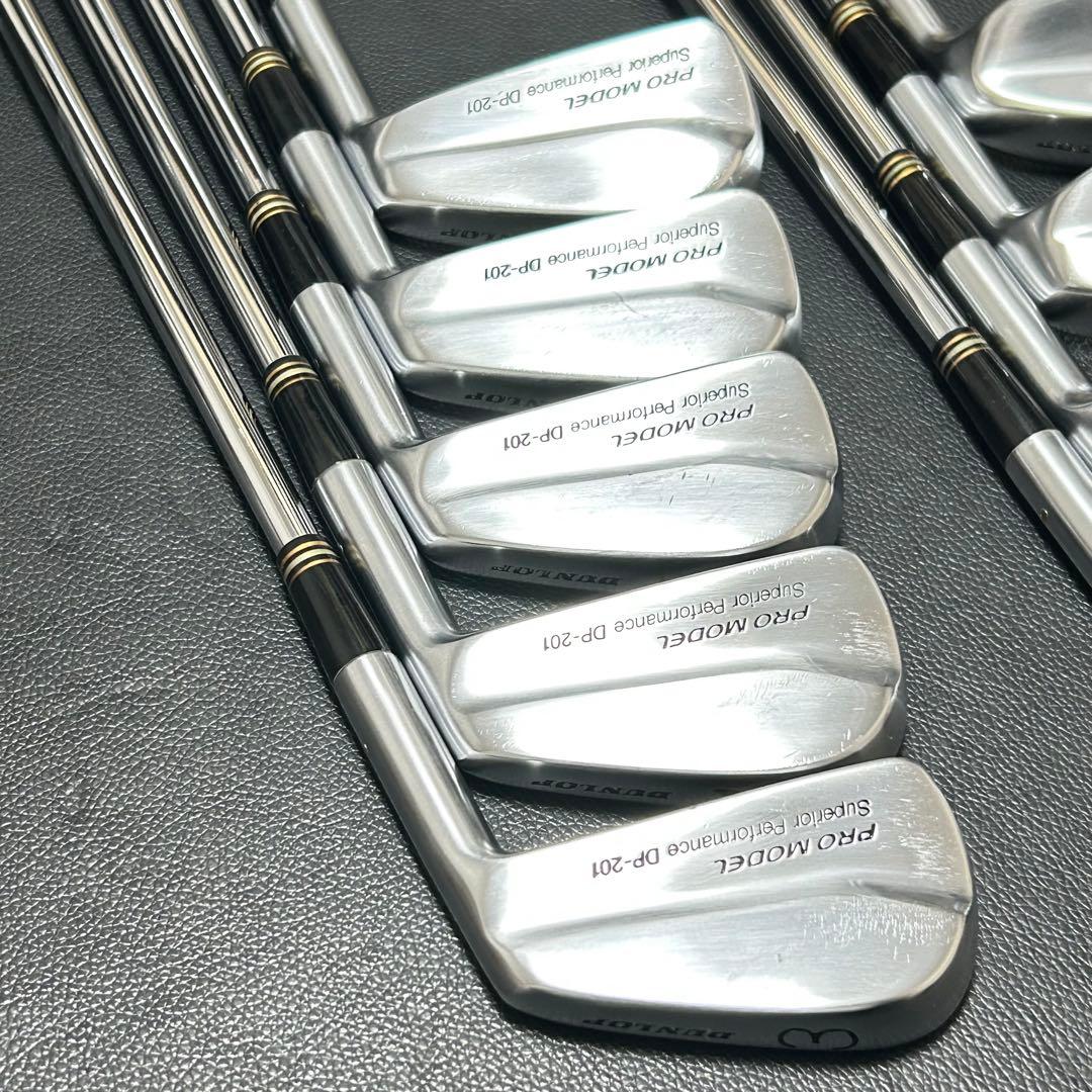 ダンロップ DP-201 PRO MODEL 3-SW 9本 希少R400 MB