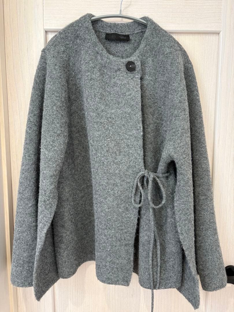 ZARAスリットスリーブニットジャケット　Mサイズ