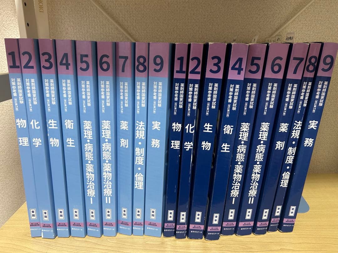 薬剤師国家試験110回対策　青本青門全セット