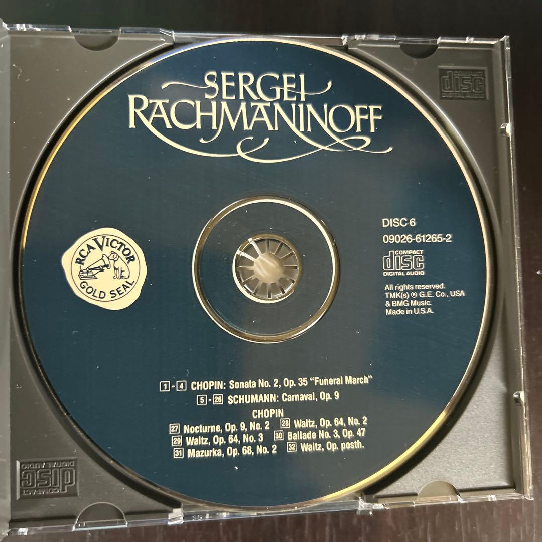 SERGEI RACHMANINOFF The Complete 10枚組