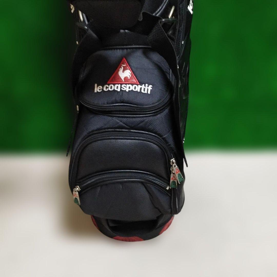 le coq sportif 黒 キャディバッグ
