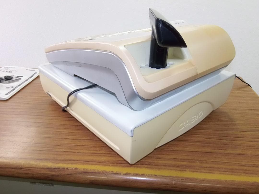 設定無料 CASIO TE-2500-15S 15部門 レジスター 250816