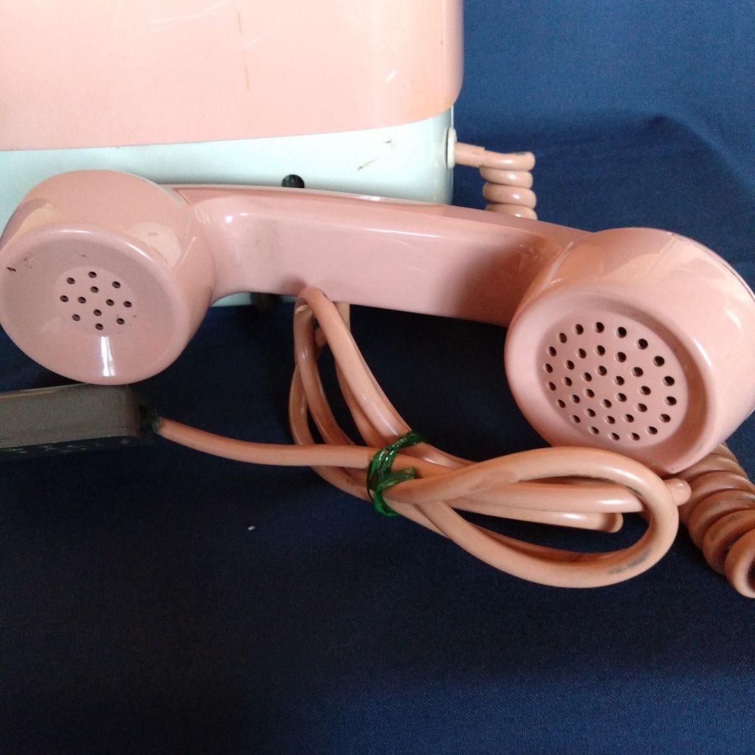 昭和レトロピンク公衆電話 675―A電話機M1 67.7