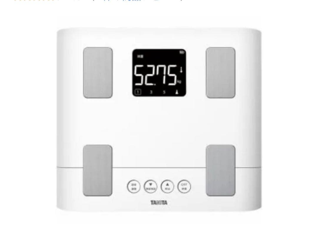 未使用 】タニタ TANITA BC-333L-WH ホワイト 体組成計 体重計