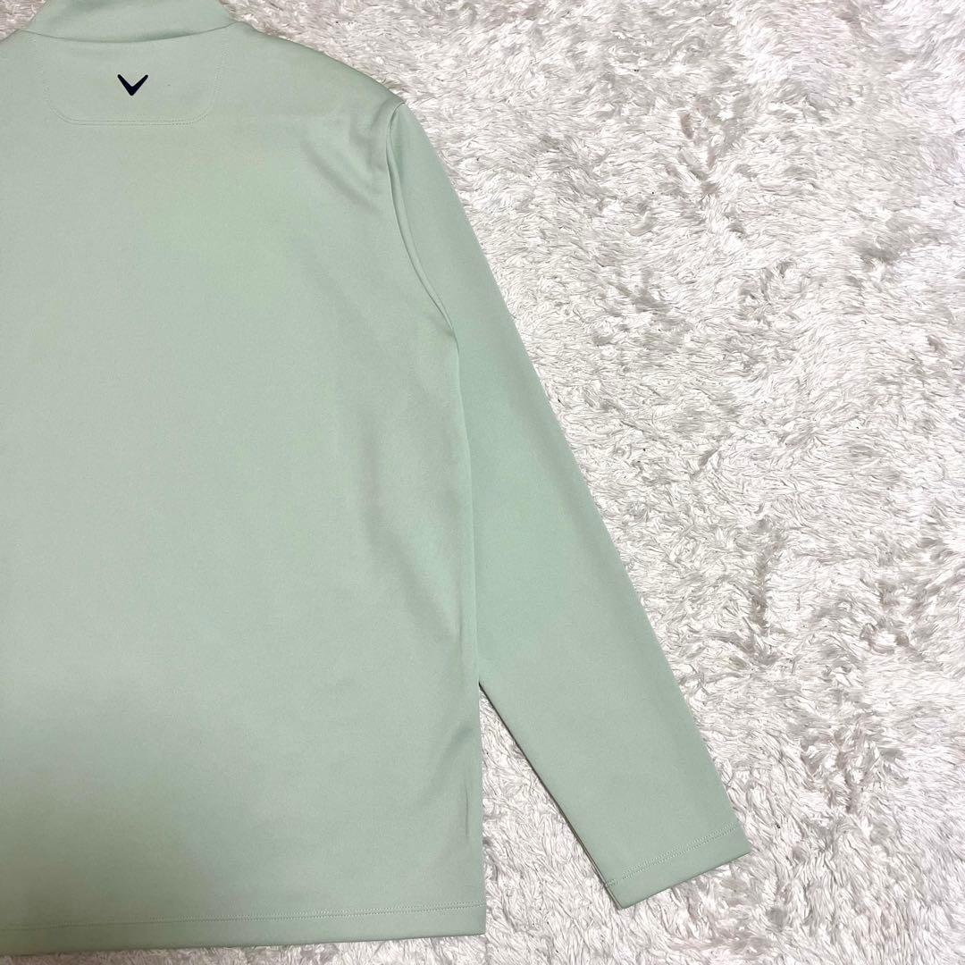 ✨未使用級✨希少色 callaway ゴルフウェア モックネック 長袖 Lサイズ