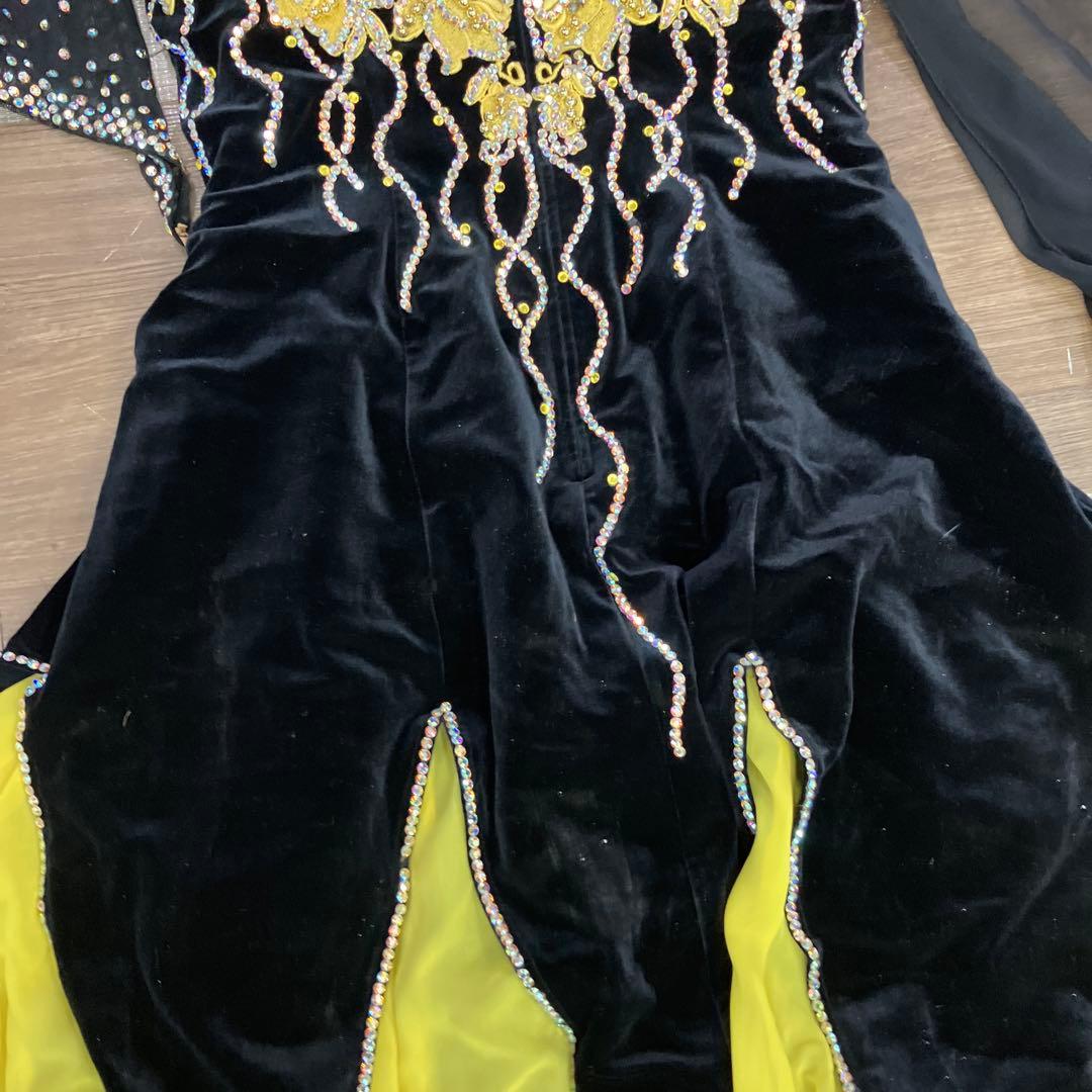 3.4 社交ダンス 競技会 ドレス モダン ラテン 舞台衣装 発表会 ストーン