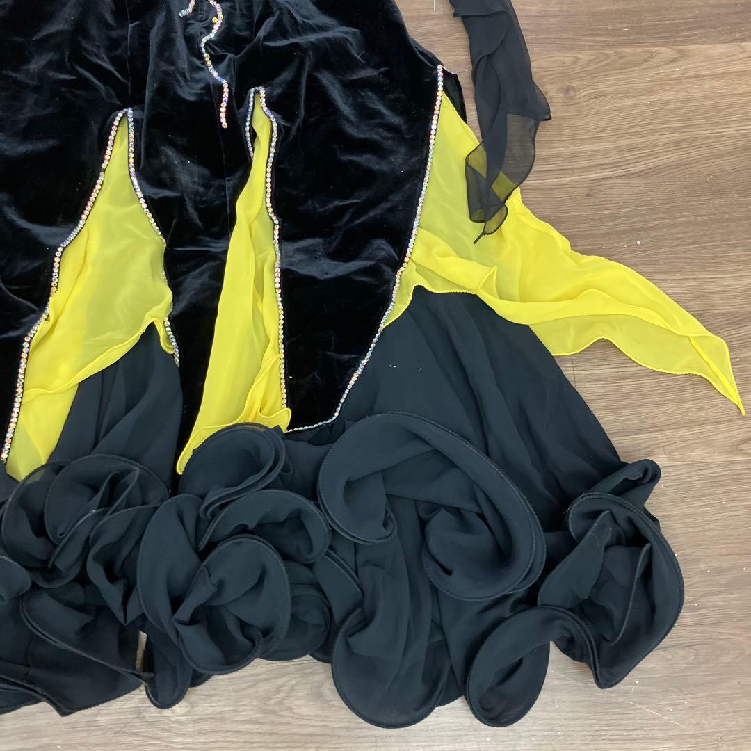 3.4 社交ダンス 競技会 ドレス モダン ラテン 舞台衣装 発表会 ストーン