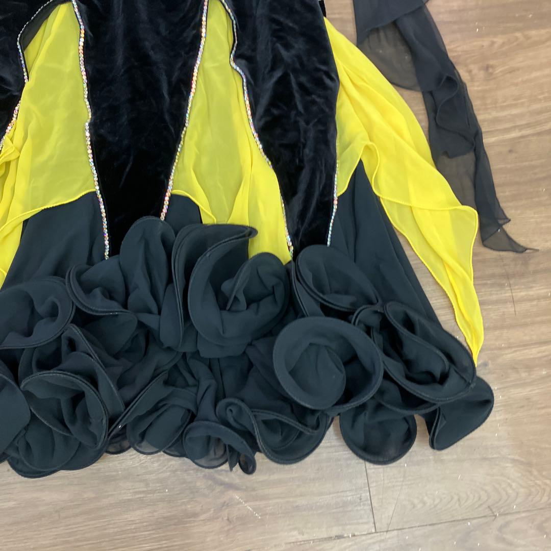 3.4 社交ダンス 競技会 ドレス モダン ラテン 舞台衣装 発表会 ストーン