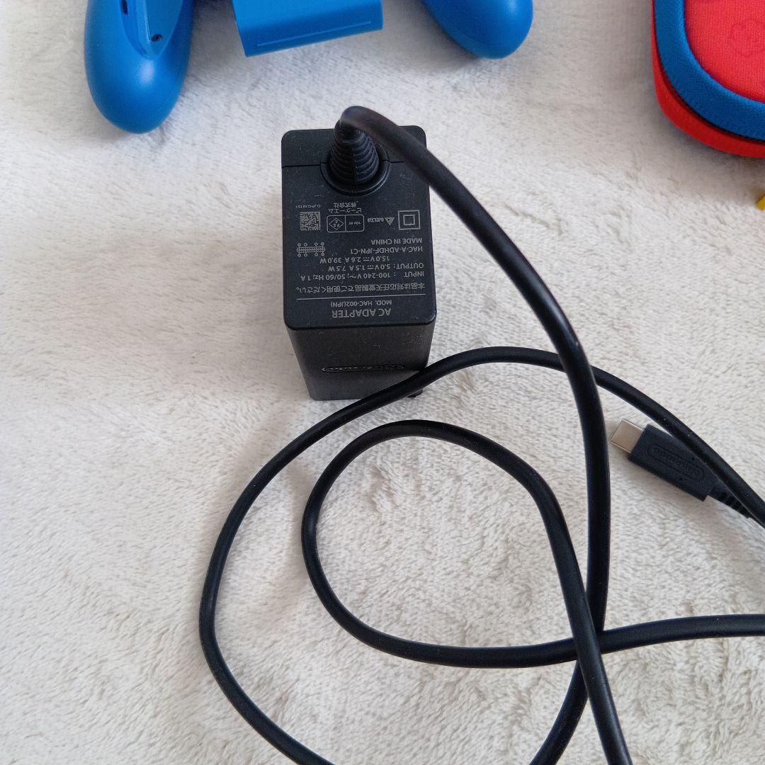 任天堂　スイッチ　マリオレッド×ブルーセット