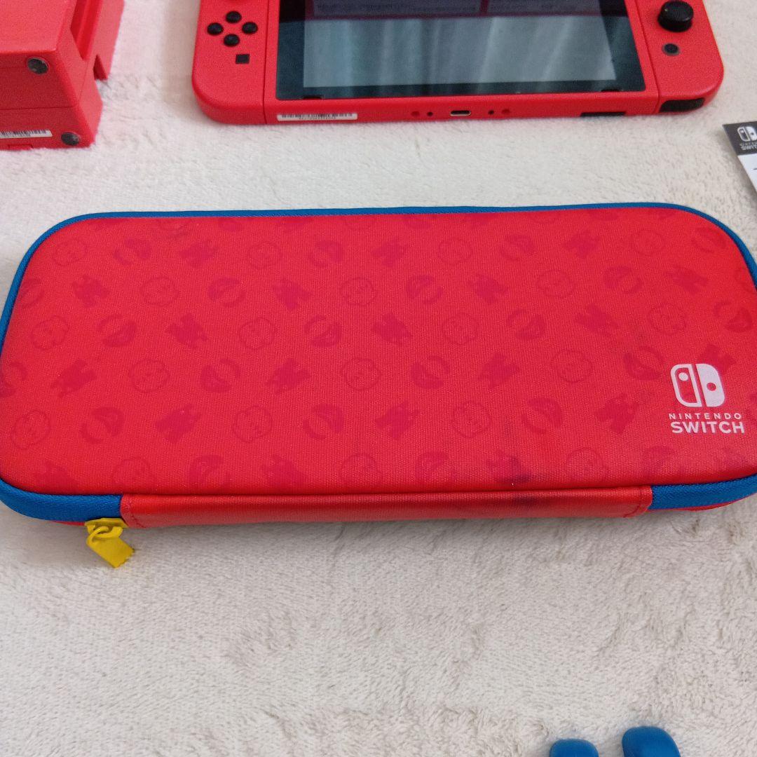 任天堂　スイッチ　マリオレッド×ブルーセット