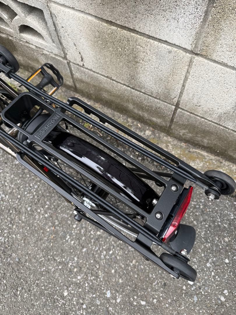 【極美品】ブロンプトン S6L ブラックエディション Raw Lacquer