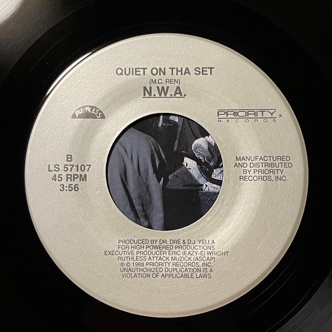 洋楽 RAP45 N.W.A / Gangsta Gangsta 7inch