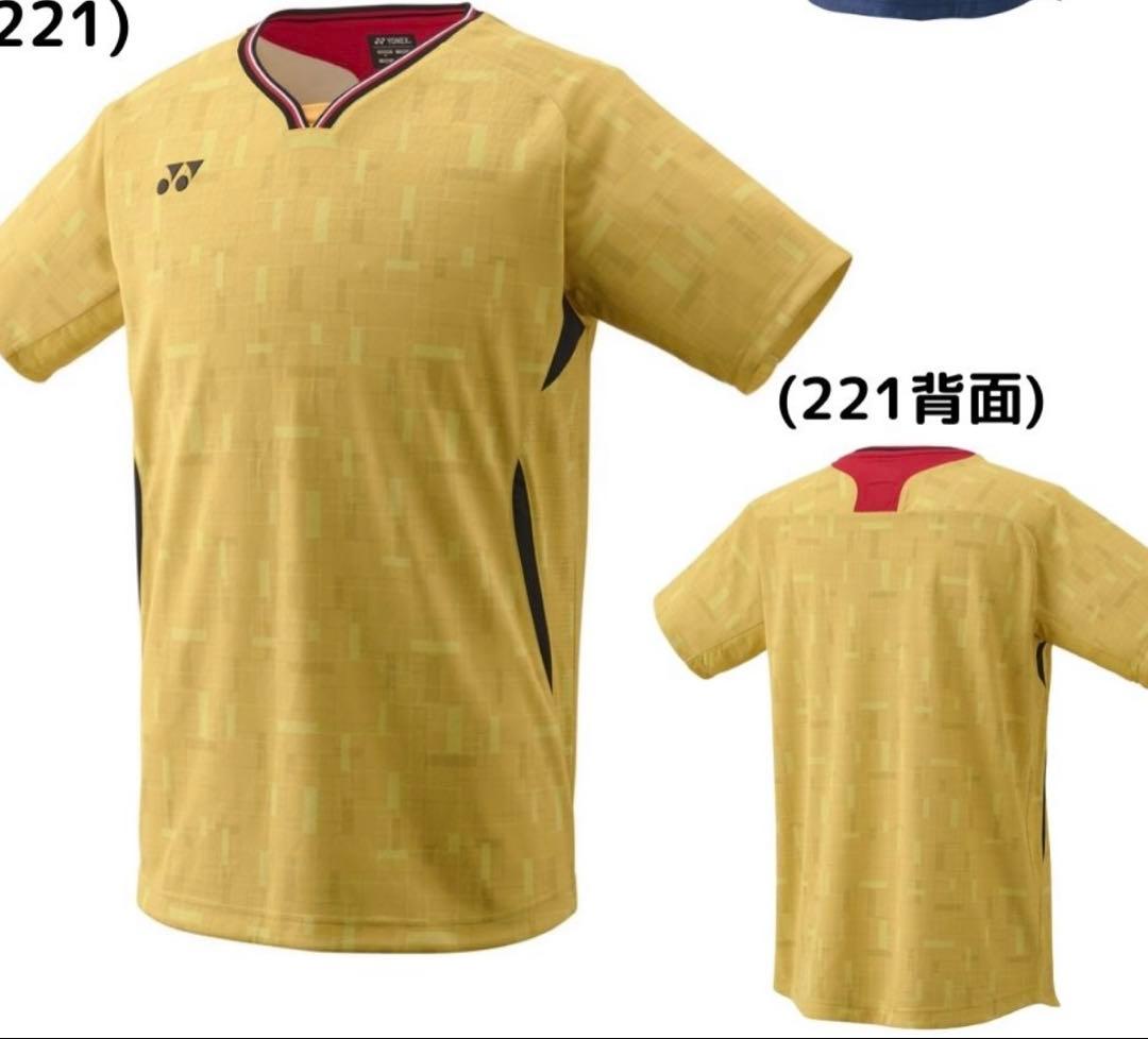YONEX 日本代表 ゲームシャツ ユニ Lサイズ