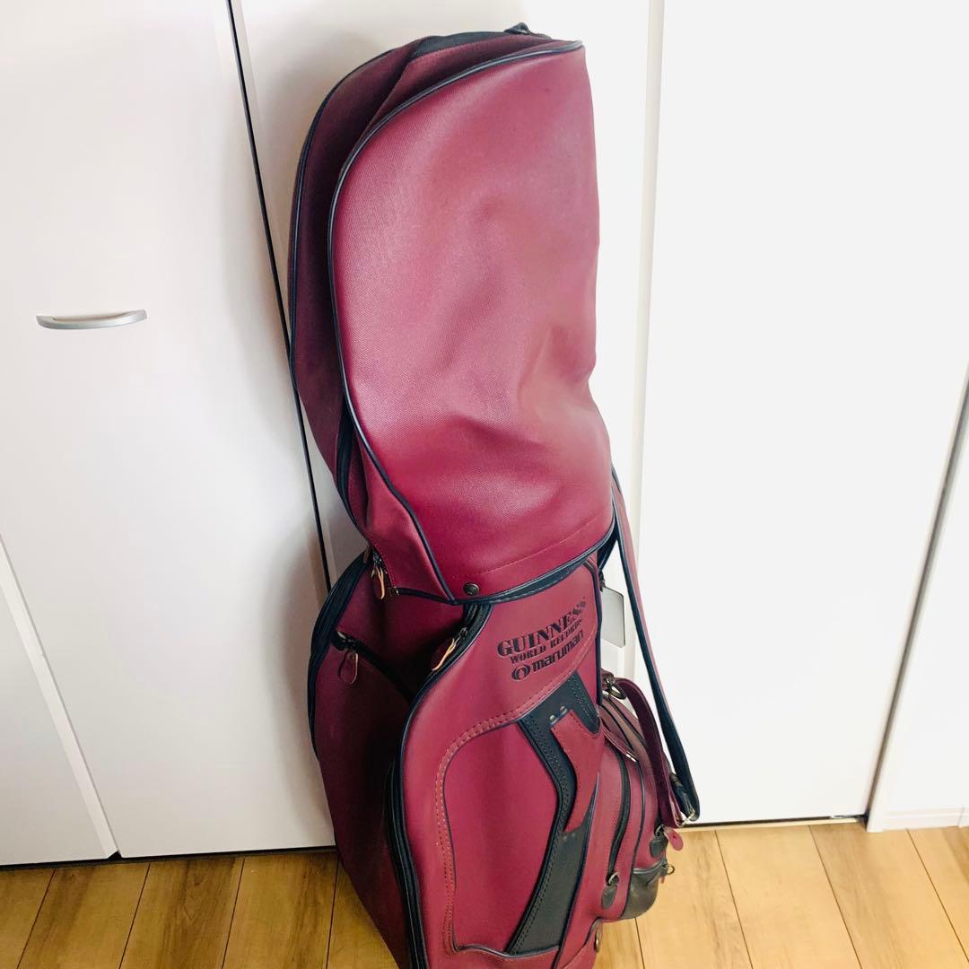 【希少】maruman × Guinness キャディバッグ フード付き