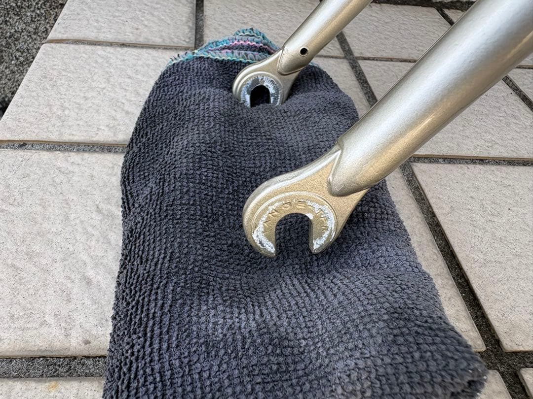 Panasonic ロードバイク クロモリフレーム