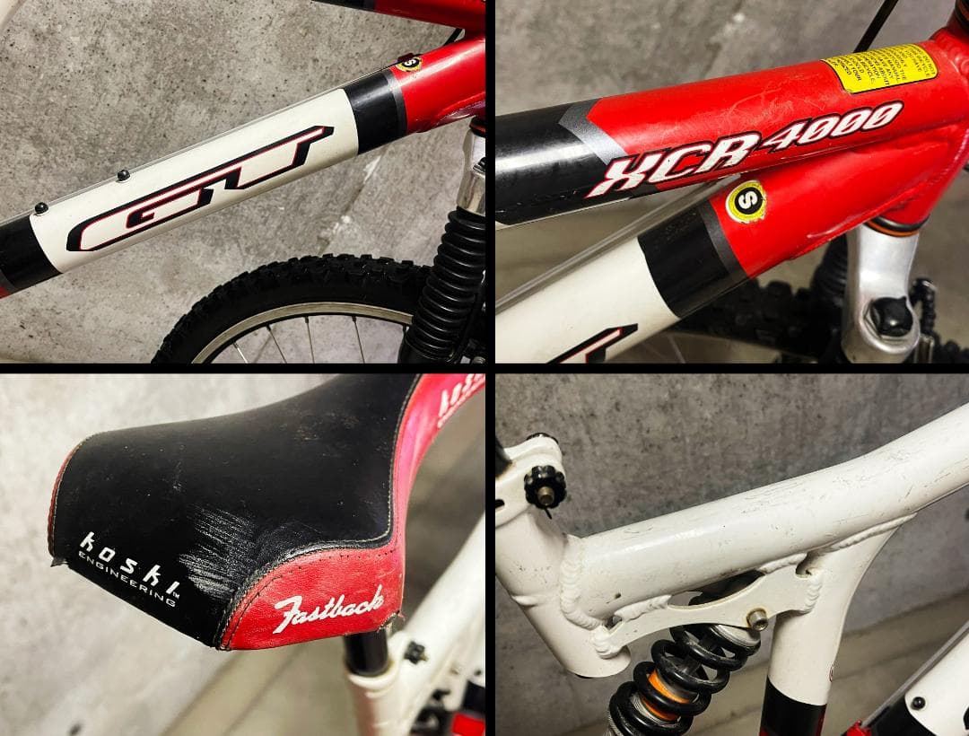 ば*す様 GT XCR 4000 i-drive サスペンションMTB★赤白