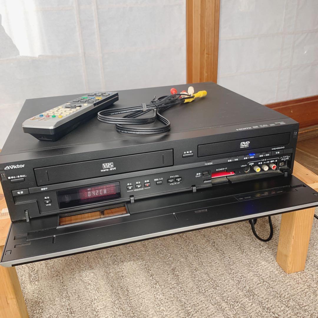 Victor DR-HX250 HDD/DVD/VHS RECORDERジャンク
