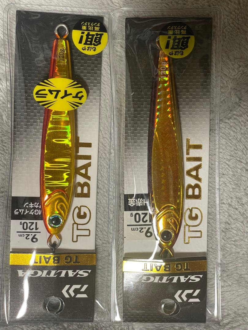 DAIWA TG BAIT メタルジグ 92mm 120g ×2本