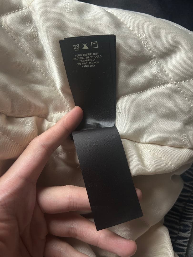 【セットアップFear of God 5th型セルビッジデニム ヴィンテージ加工