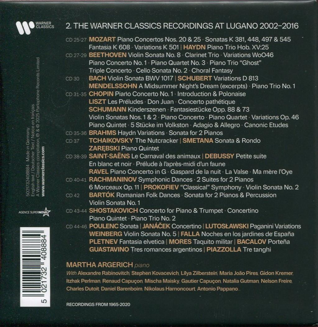 マルタ・アルゲリッチ★ワーナークラシックス録音全集 1965-2020 46CD