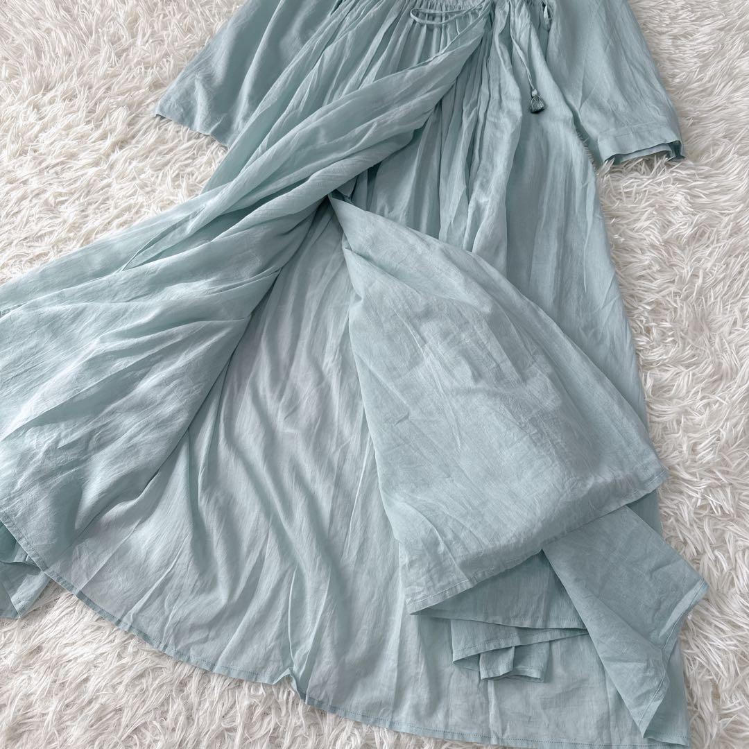 【新品】ne Quittez pas ヌキテパ カシュクールワンピース F