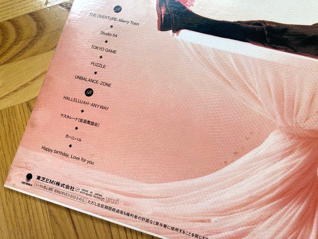 【良品】LP 中原めいこ / パズル 帯付 シティポップ　和モノ