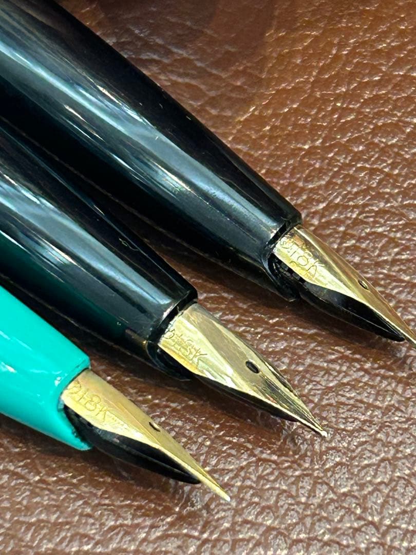 【18K 750】【未使用品‼️】セイラー万年筆　3本セット