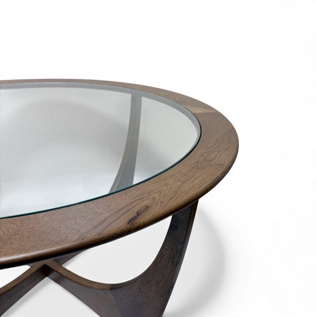 美品 CLASH GATE クラッシュゲート ジース コーヒーテーブル オーク材