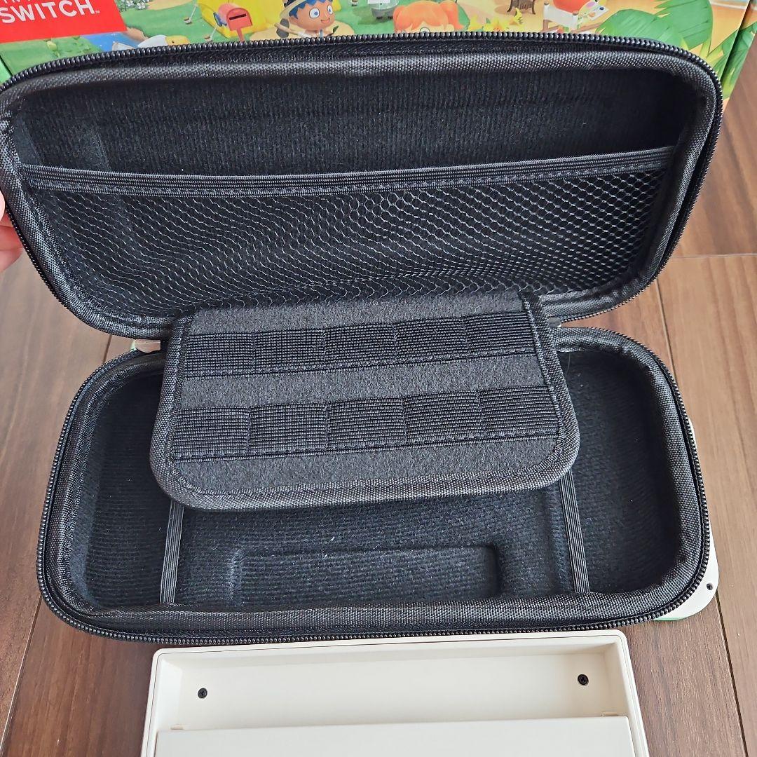 美品 Nintendo Switch どうぶつの森デザイン 本体 ケース付き