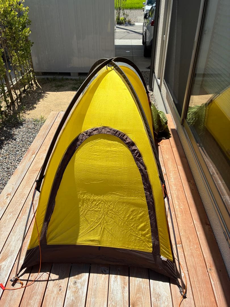 アライ　エアライズ 1 グラウンドシート付属