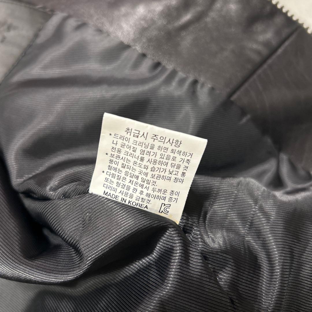 美品　STUD HOMMEクロスポケット　ラムレザー　ジャケット ライダース