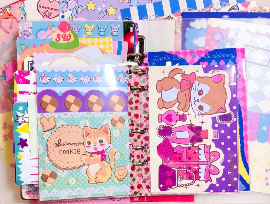 おすそ分けファイル　バイブルバインダー　大大大容量　スイマー　②