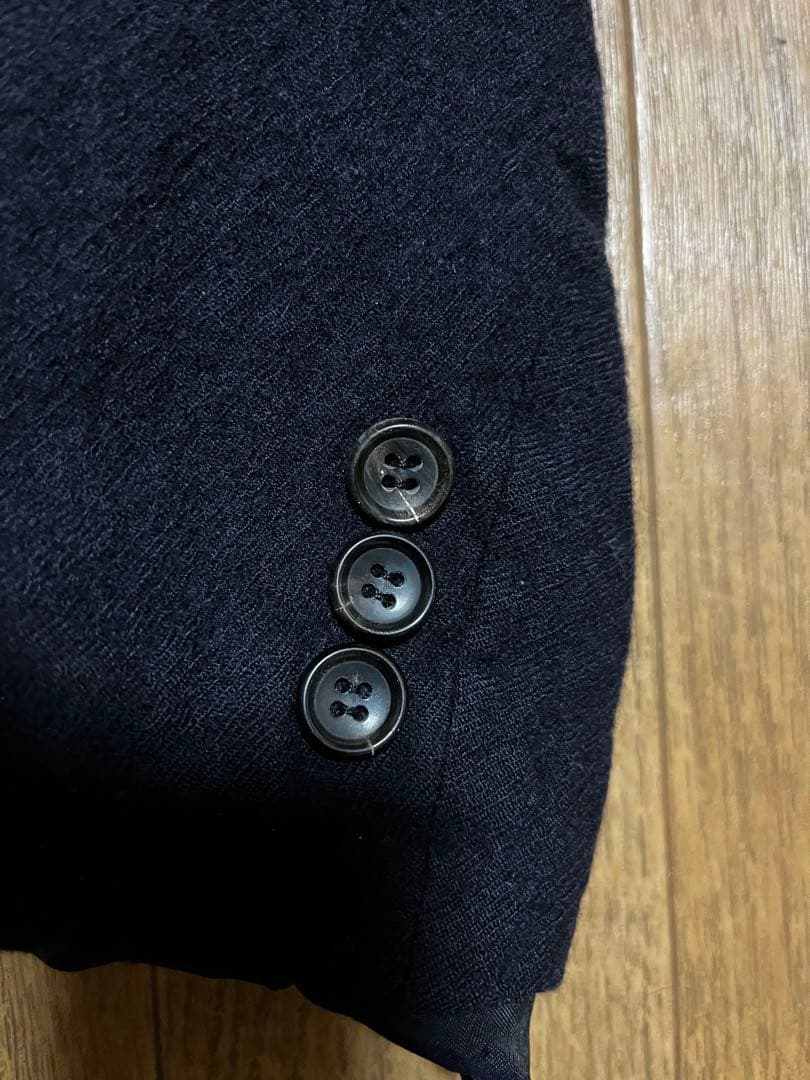 コムデギャルソンオム縮絨ネイビージャケット